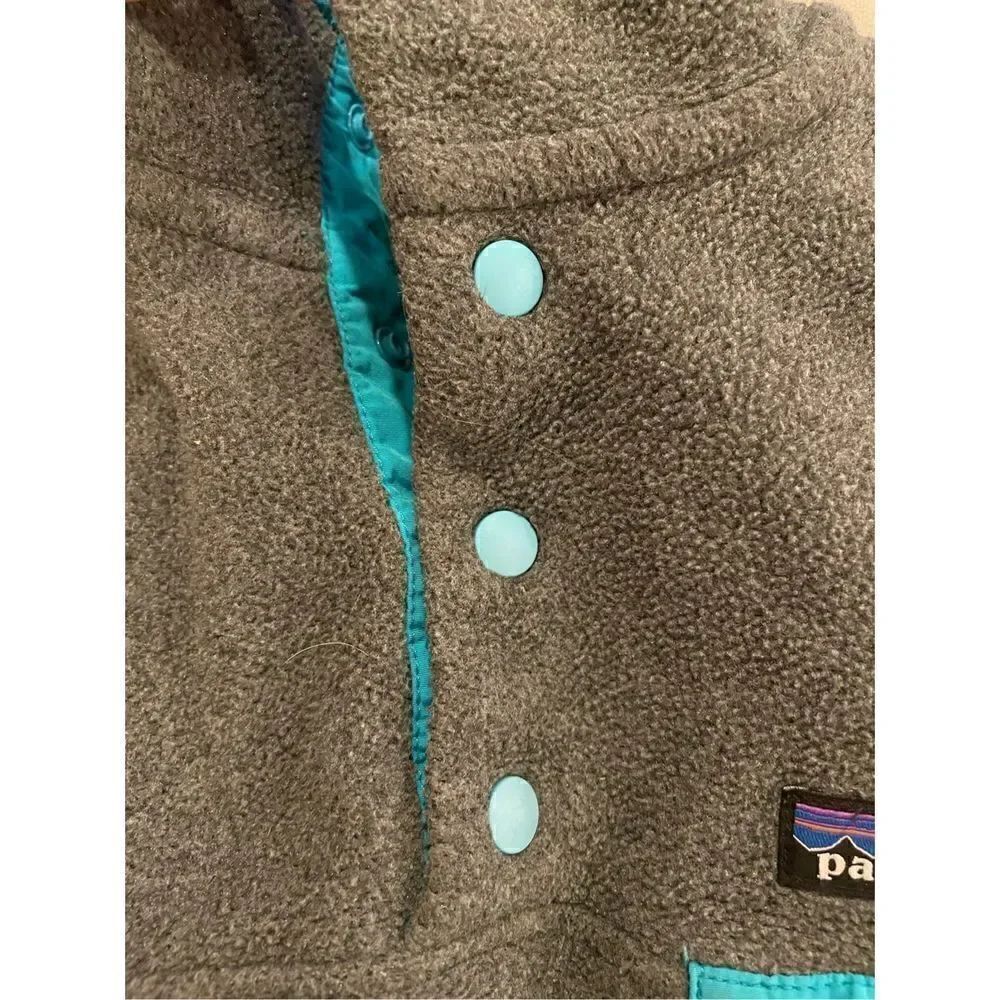 Patagonia Womens Size XS Synchilla Snap T Fleece Pullover sweatshirt 25455 - Picture 3 of 8